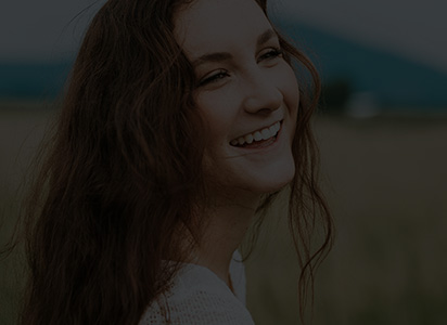 Young woman with beautiful smile